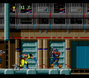 Wolverine - Adamantium Rage (USA) (Beta 1) screen shot game playing